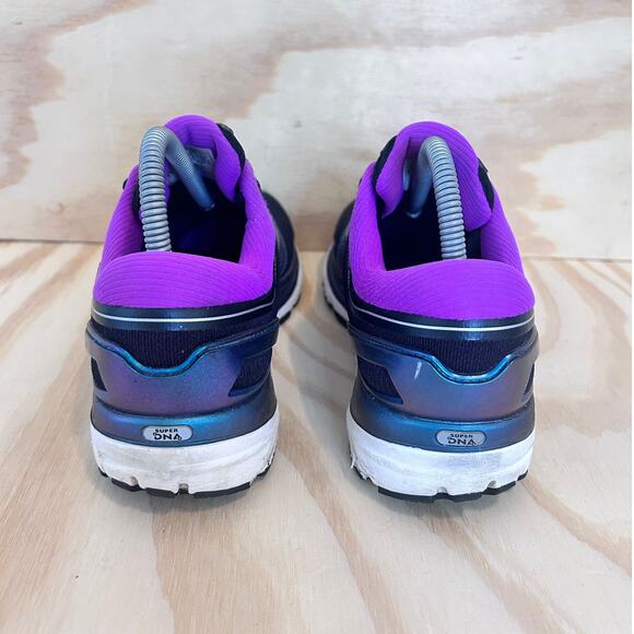 Brooks -Transcend 5 -Running Shoes -Black/Purple -Women's - 8.5(B) -1202631B023 - Picture 6 of 9